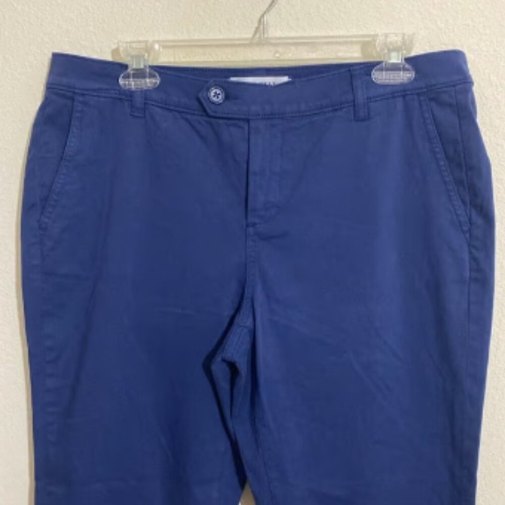 LILA RYAN The Pert Petite Tapered Trouser w Tab Closure Pants Women's Size 14P